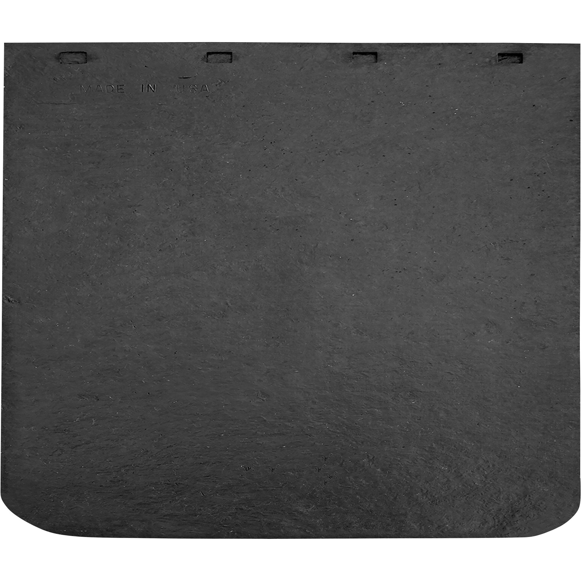 Buyers Products, Heavy Duty Black Rubber Mudflaps 14x12in., Material Rubber, Model# B1412LSP